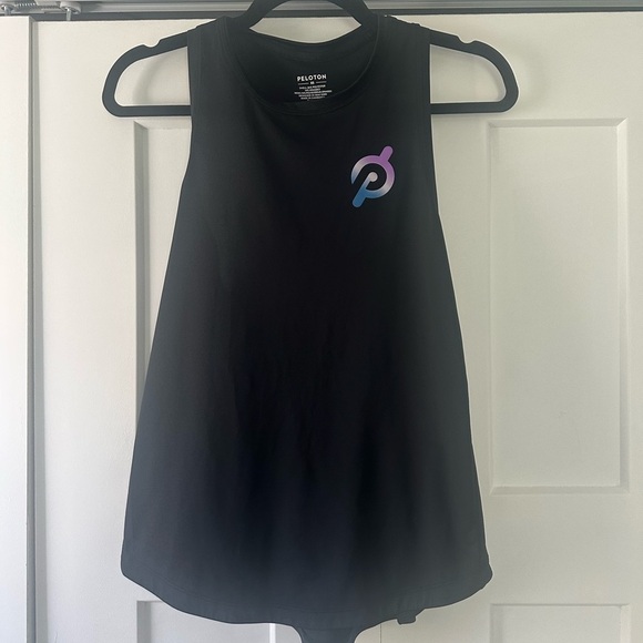 RARE! Peloton black tank top size XS Women's like new - Picture 1 of 8